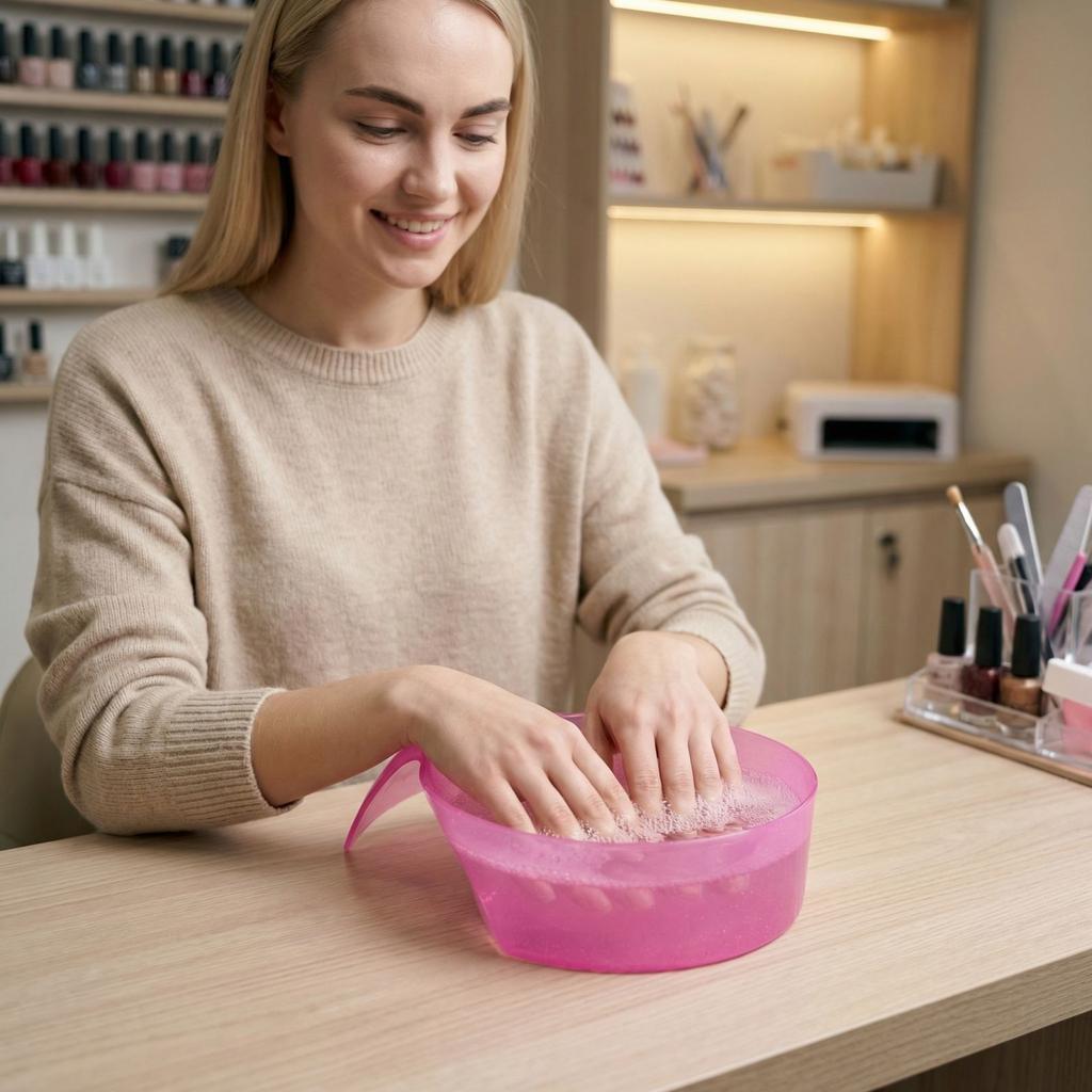 Manicure Products Dead Skin Cleaning Hand Soaking Bowl