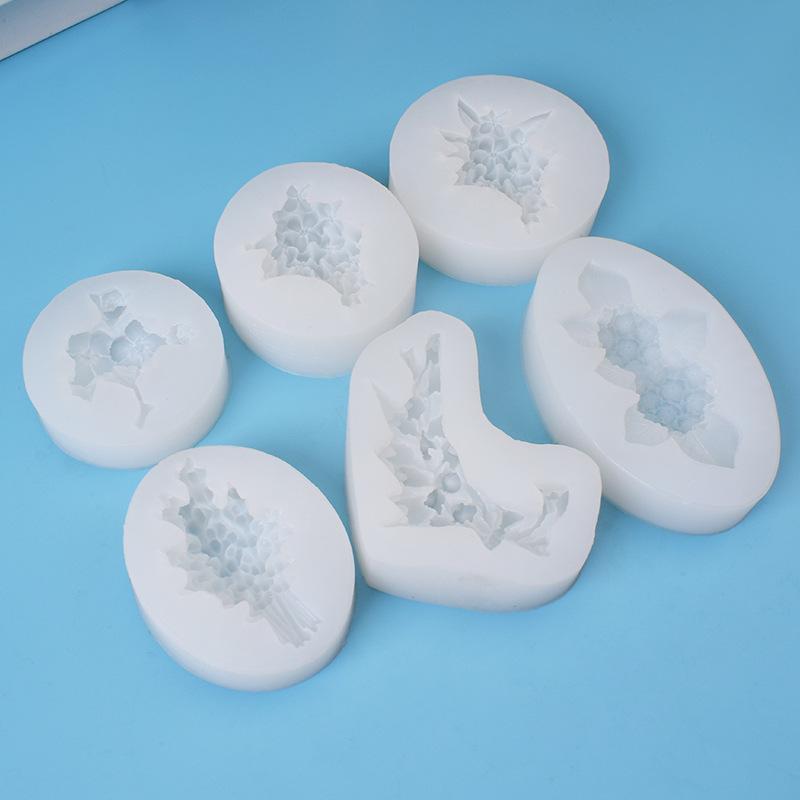 Osmanthus Flower Scented Candle Silicone Mold Perfect For Car Fresheners & Resin Crafts