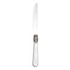 Retro High-End 304 Stainless Steel & Acrylic Cutlery Set: Knife, Fork, Spoon, Dessert Fork, Spoon