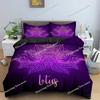 Bohemian Lotus Bedding Set Mandala Duvet Cover Bedroom Comforter Covers Single Twin King Size Quilt Cover Home Textile
