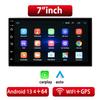Car Radio Wireless Carplay Android Auto 2 Din 7"/9" GPS Navigator MP5 Player Glass Screen  Wi-Fi FM BT Car Stereo