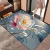 Non-slip Bathroom Floor Mat Soft Blanket Durable Flower Carpet  Home Decoration