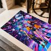 Nighttime Snack Adventure Carpet Design for Playrooms Decorate Room Bedrooms Hallway Anti-slip Rug Decorate Offices