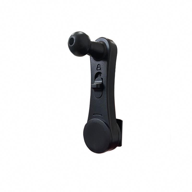 Car Phone Holder with 7mm Ball Head and Extension Rod for Windshield, Wiper, and Vent.