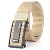 Fashion Men Tactical Belt Top Quality Comfortable Nylon Belts For Male Metal Automatic Buckle Canvas Waistband  Training