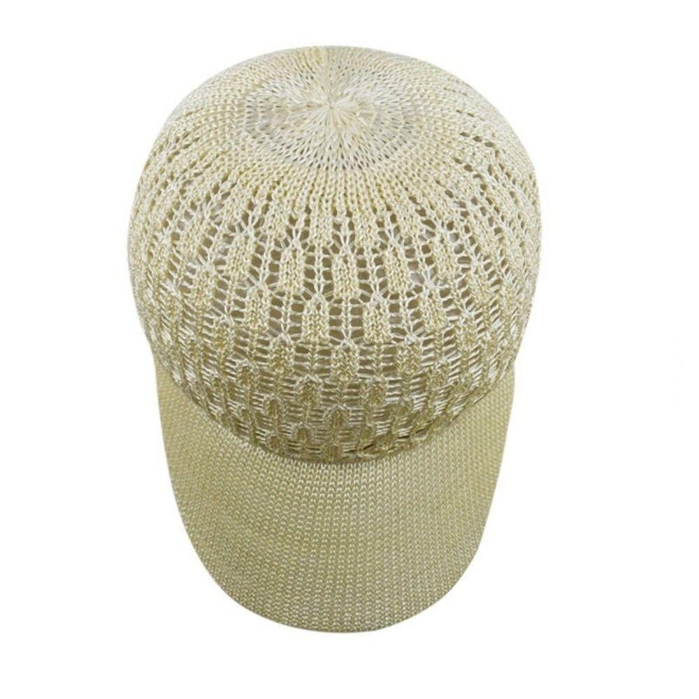 Solid Color Women's Peaked Cap Breathable Duck Tongue Cap Fashion Accessory Baseball Cap Summer