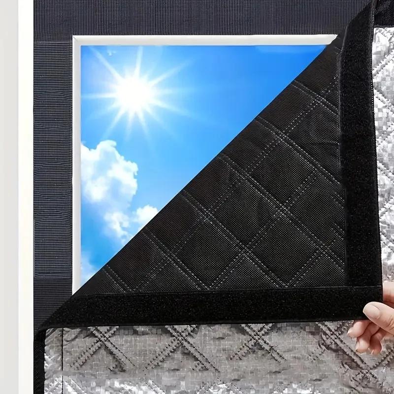 Warm Curtains, Cold and Heat Insulation, Window Screens, Sun Shading, Sound Insulation, Double Thickened Warm Curtains