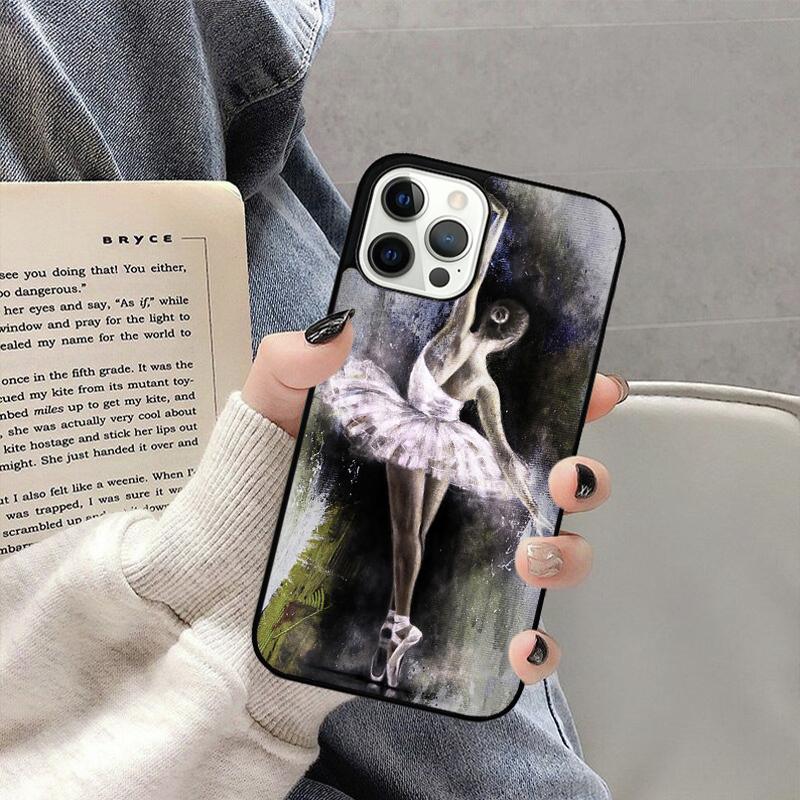 Ballet Ballerina Dancer Phone Case For iPhone 17 Air 16 15 14 plus 11 12 13 Pro  Max coque Cover Shell