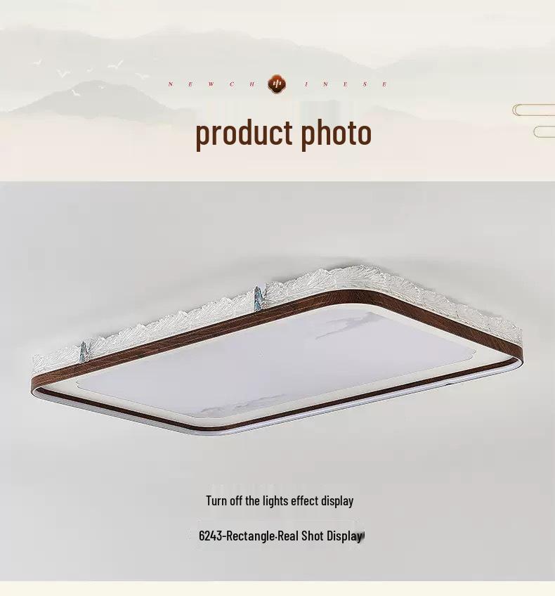 Luxury Modern Chinese Ceiling Light - Mid-Century Style, High-End Atmospheric Lighting 2025