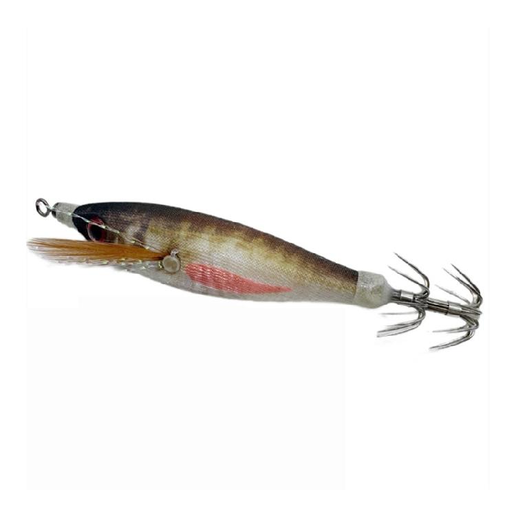 8cm 6g Fishing Lures Glow Jig Hook Shrimp Lures Baits Squid Jig Artificial Hard Baits Squid Jig Cuttlefish Hook