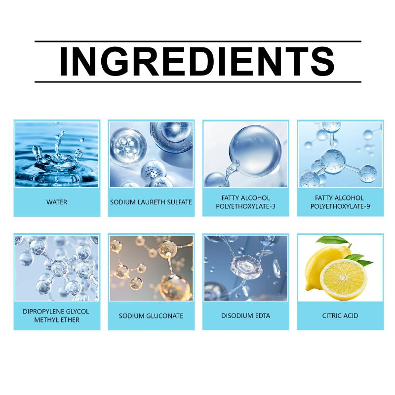 Toilet Cleaner Bubble Cleaner Foaming Agent Deep Descaling And Deodorization Toilet Splash Proof Water Cleaning Solution 100Ml