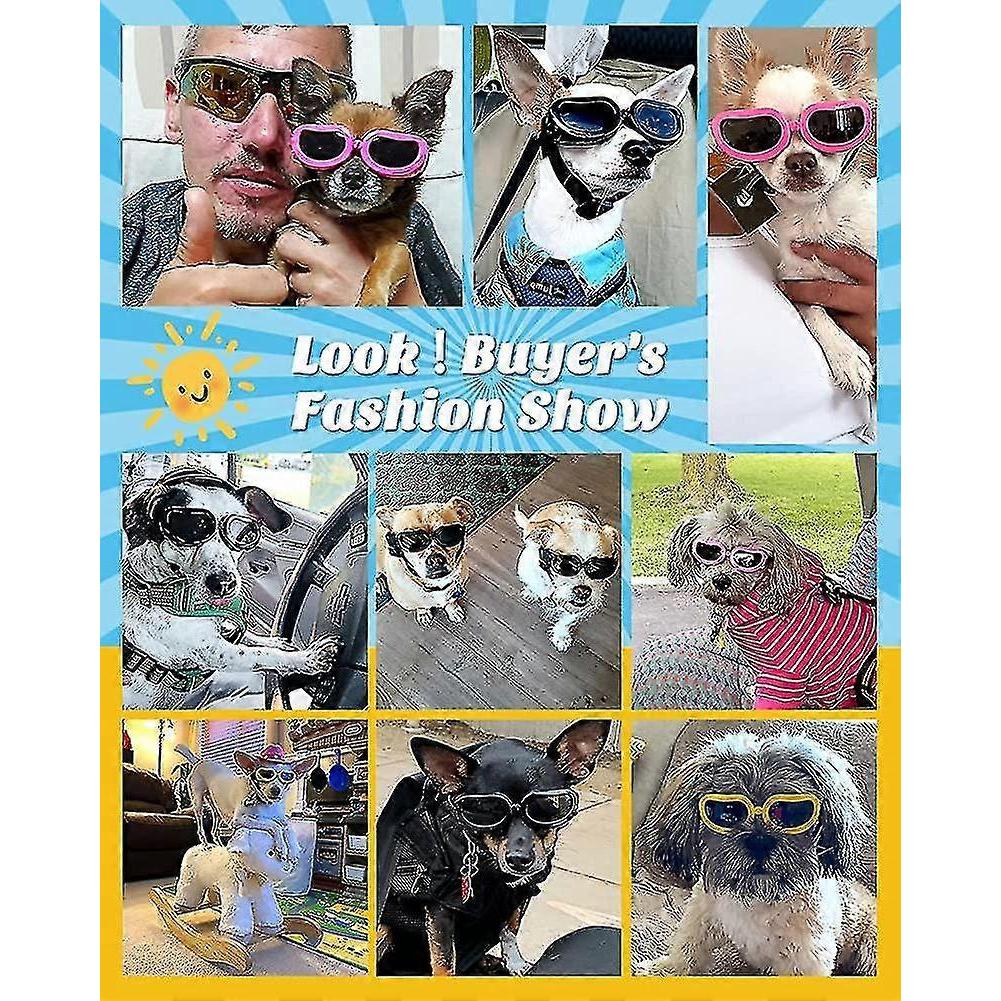 Sunglasses For Dogs Uv Safety Goggles, Dogs Windproof & Anti-fog Goggles
