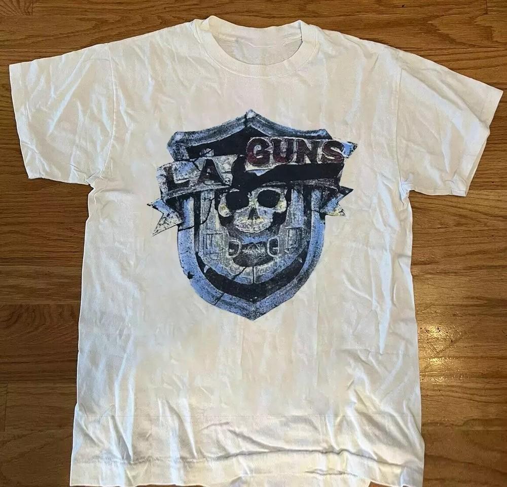 LA GUNS Band 1980 World Tour L.A. Guns Band T Shirt Full Size S-5XL Unisex T-Shirt XXXL