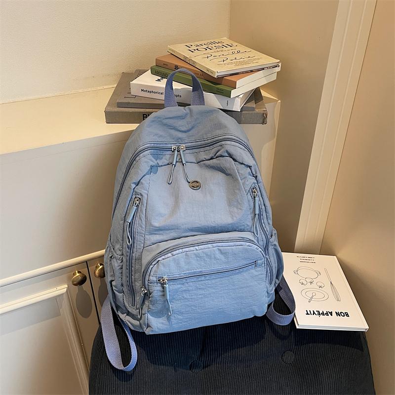 Lightweight Minimalist Backpack for College Students Large Capacity Travel Casual Backpack with Adjustable Straps