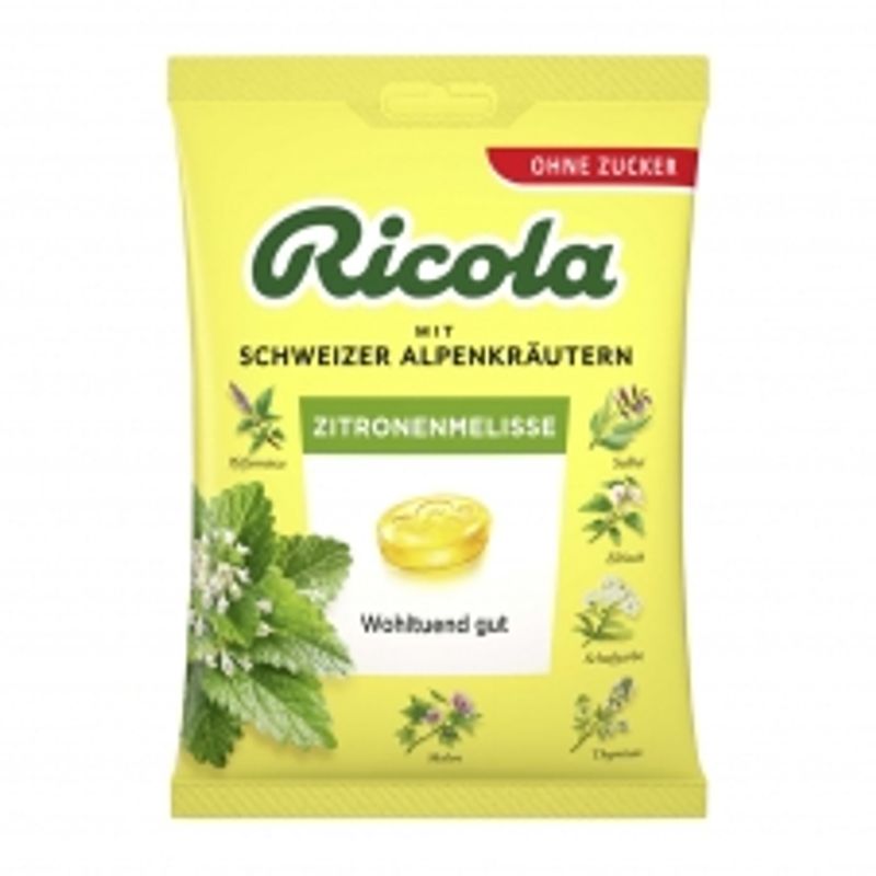 RICOLA Lemon Balm Sugar-Free Candy 75g