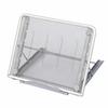 6 Adjustable Height Metal Laptop Stand High Quality Breathable Tablet Holder Portable Sturdy Reading Rack Office Desk