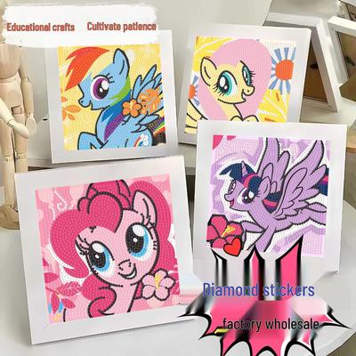 My Little Pony Pinkie Pie Zestaw do malowania po numerach diamentami DIY z ramką