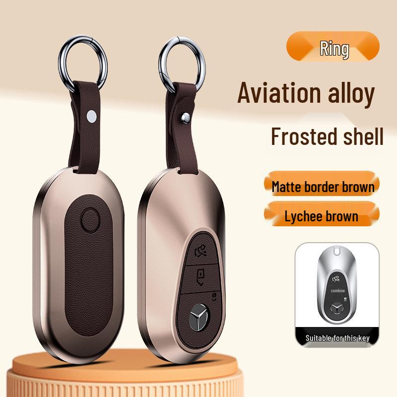 Mercedes-Benz Key Case for 23 Models: New C-Class (C200L/C260L) & S-Class (S400L/S450L/e300)