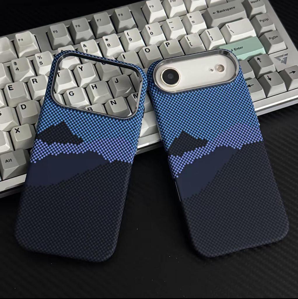 iPhone 17 Pro Max Kevlar Magnetic Sunset Moonrise Full Coverage Skin-Feel Case