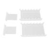 Acrylic Pen Organizer Aesthetic Drying Rack Easy Clean Storage Stand  Vanity Use