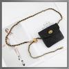Buzz Selection Chain Belt with Mini Simple Fashion Accessory for LBT412 Pouch, Women, (Black)