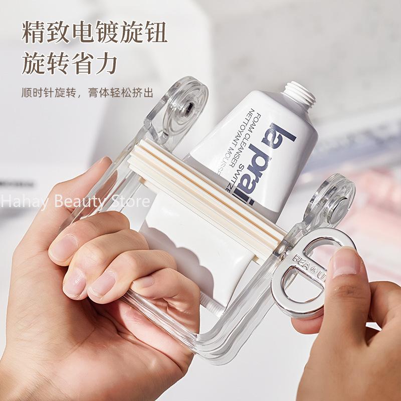 

Мини-дозатор для ленивой зубной пасты, соковыжималка для ванной комнаты, металлическая соковыжималка, инструмент для краски для волос, косметическая соковыжималка для краски, зажим для трубок