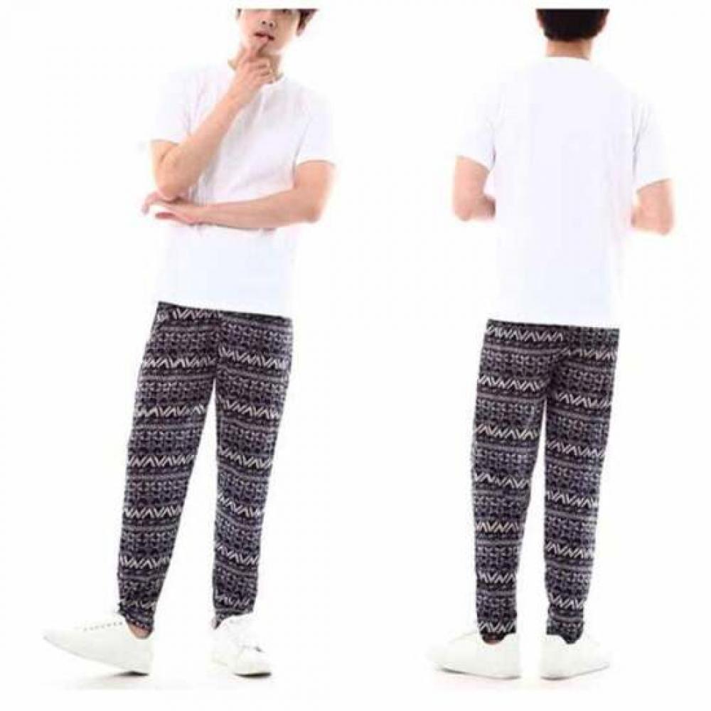 Limid Men S Ethnic Pattern Banding pantS On Pta Qwfor7oe