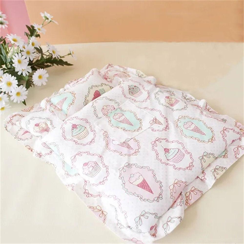 Doll Clothes Miniature Bed Sheet With Pillow Doll Bedding Four Piece  Doll House Accessories