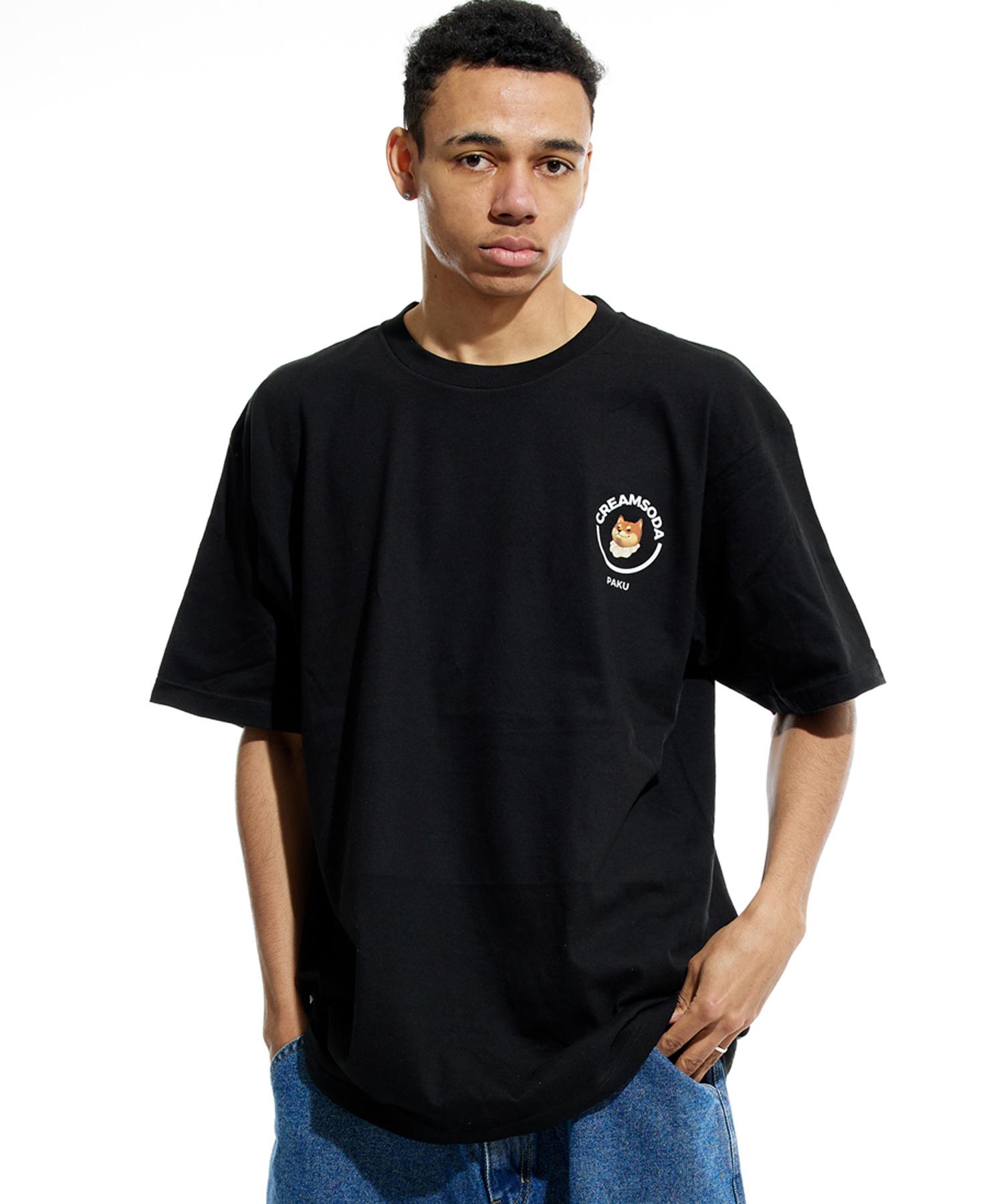 Cream Soda Lab Lab Crl Parku Circle Logo Short Sleeve T-Shirt Black L