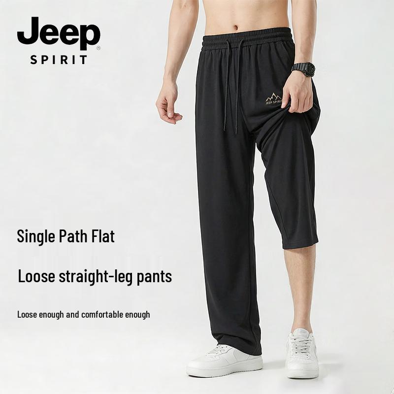 JEEP SPIRIT Eisseide Kühl Lässig Lange Hosen
