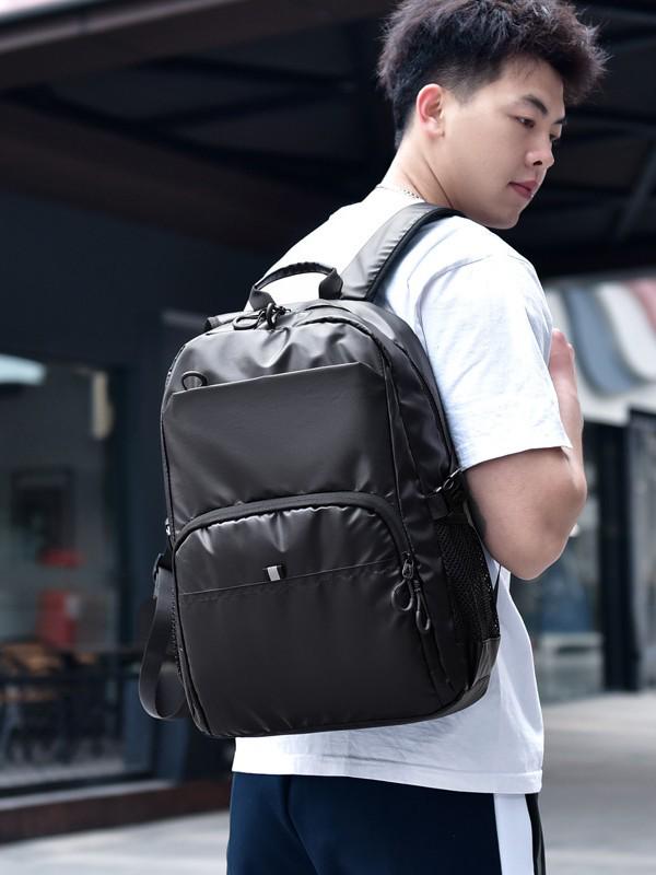 Men's Large Capacity Autumn 2025 Trend Backpack - Fashionable Sports Shoulder Bag for Students