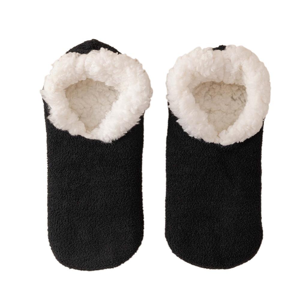Non-slip Bottom Lamb's Wool Socks Thickened Sleeping Slipper Socks Lamb Fleece Socks Autumn Winter