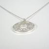 [Used] TIFFANY 925 Open Atlas Medallion Pendant/Necklace/g508-63