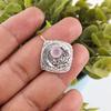 Rose Chalcedony Pendant Gemstone Jewelry, 925 Solid Sterling Silver Pendant, Gift For Women Handmade Pendant