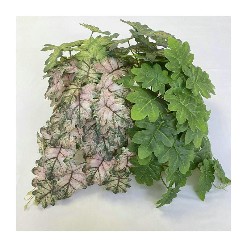 Wall Bamboo Artificial Hanging Lifelike Foliage For Home Decor Photography Prop