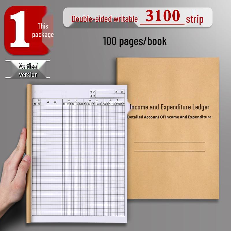 Daily Business & Inventory Ledger for Restaurant and Supermarket