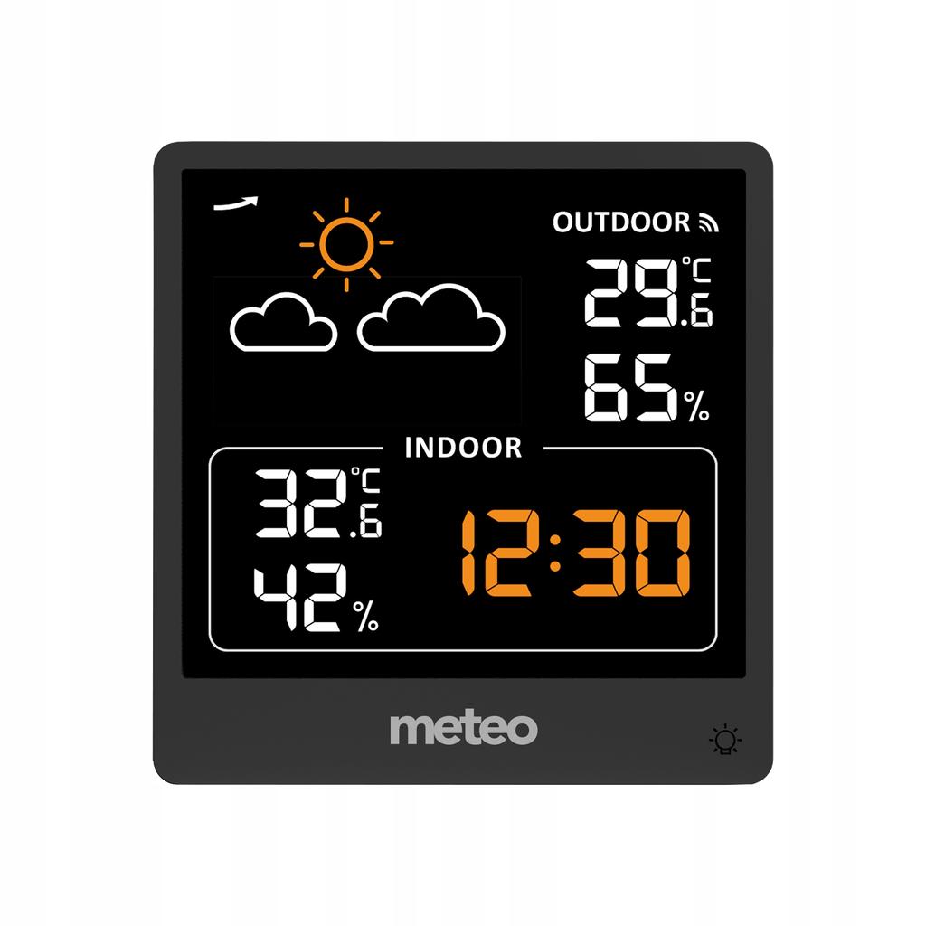 Meteo Sp200 Wetterstation Mit Wetter-LCD-Bildschirm Kabelloser Sensor
