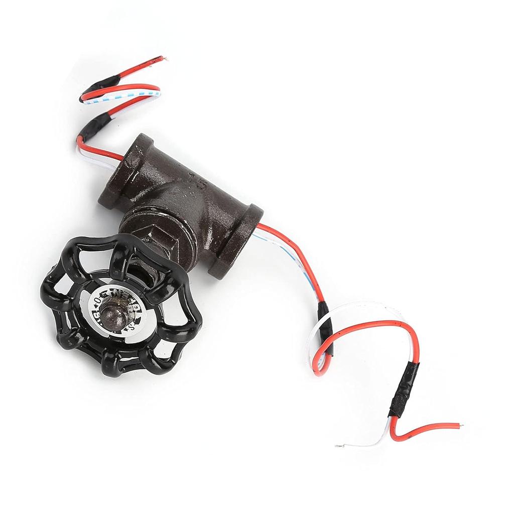 Steampunk Light Switch,Vintage Iron 1.27 Centimeter Stop Valve Light Switch with Wire Light Accessories Parts,Suitable for Desk Lamp Bedroom Home