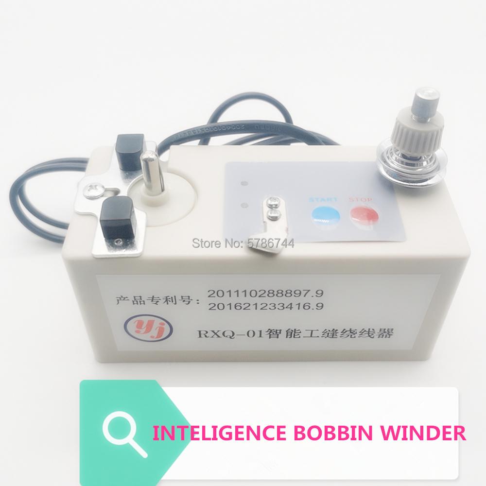 RXQ-01 Best Quality Sewing Machine Part Bobbin Winder Inteligence Bobbin Winder for Lockstitch Sewing Machine 220V Voltage