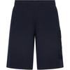 Ea7 Solid Color Elastic Waist Pocket Casual Shorts Men Shorts Blue 7M000153-AF10432-UB102
