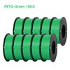 KINGROON 22LBS PETG veya PLA filament 3D Yazıcı Filament 10 Rulo 1KG 1.75MM Çevre Dostu İyi Tokluk Karışık Renk Ücretsiz Kargo