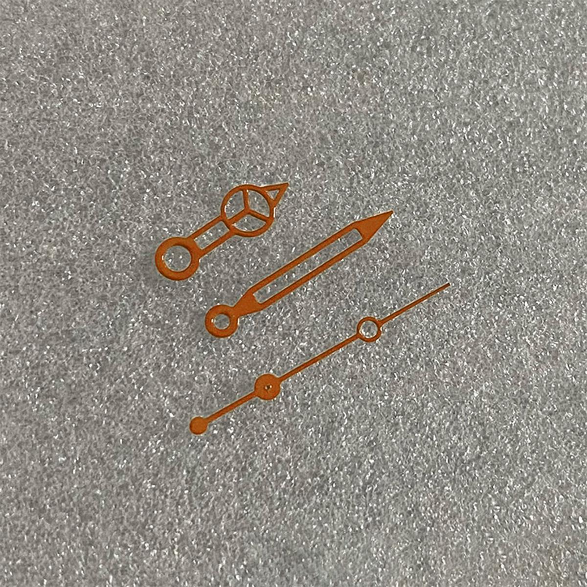 

Стрелки NH35 Сине-зеленые Оранжевые Красные Черные Стрелки Часов для Механических Часов с Механизмом NH35/NH36/4R/7S Указатели БЕЗ Светонакопителя