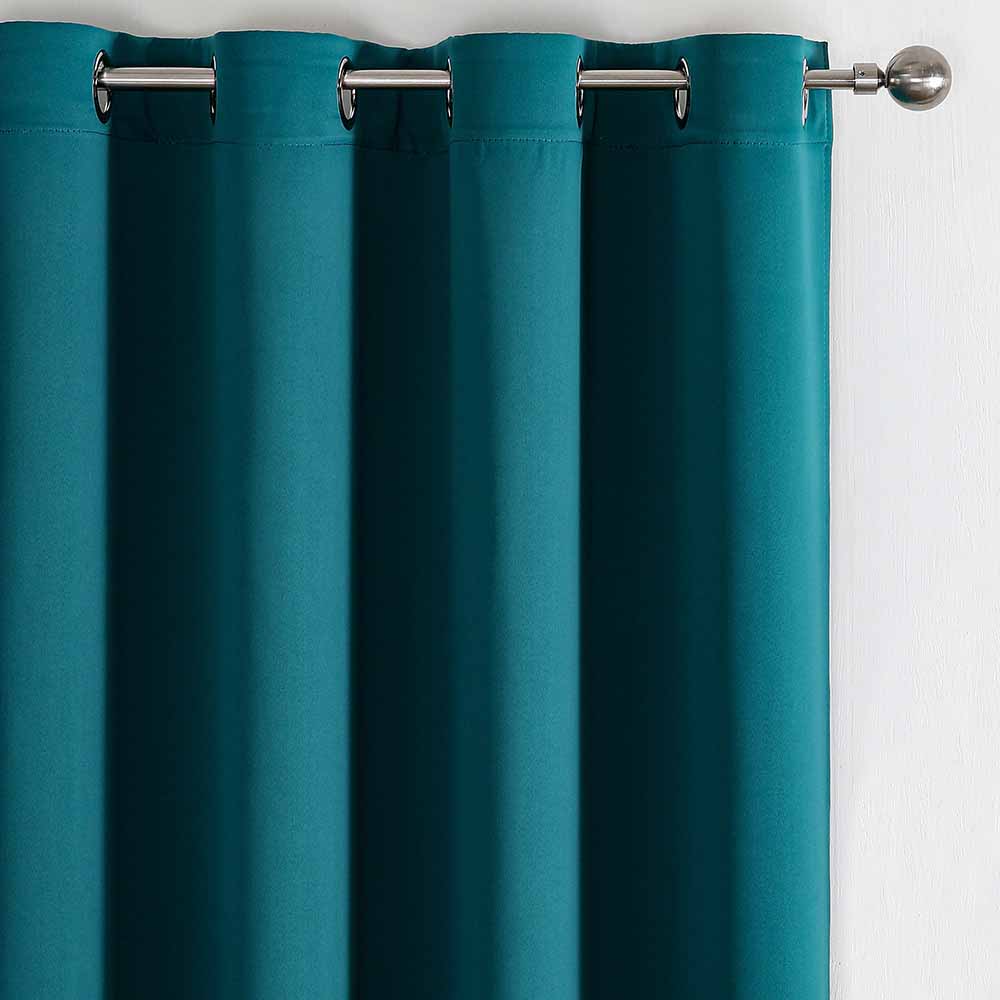 1PC Solid Color Thickened 95% Blackout Curtains High Precision Thermal Insulated Window Drapes Home Decor