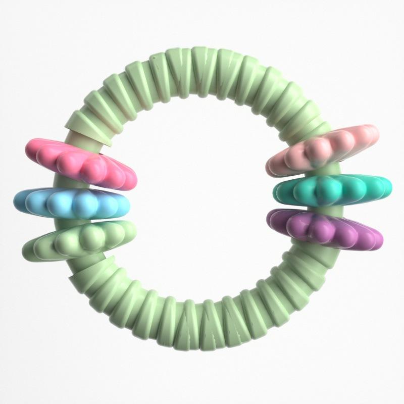 Pet Toy Dog Toy TPR Carrot-shaped Succulent Gnawing Teething Ring Set