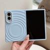 Luxury Lovely Wave Ins Korea Magnetic Phone Protection Case for Samsung Galaxy Z Fold 8 Anti Scratch Candy Color Shockproof Hard Matte Protector Cover