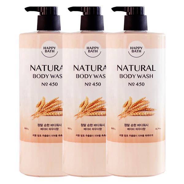 HAPPY BATH Really Mild Body Wash 900g x3