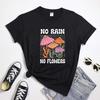 Boho No Rain No Flowers Tshirt Retro Wildflower Inspirational Tee Shirt Top Vintage Unisex Unisextal Health Positivity Tshirt