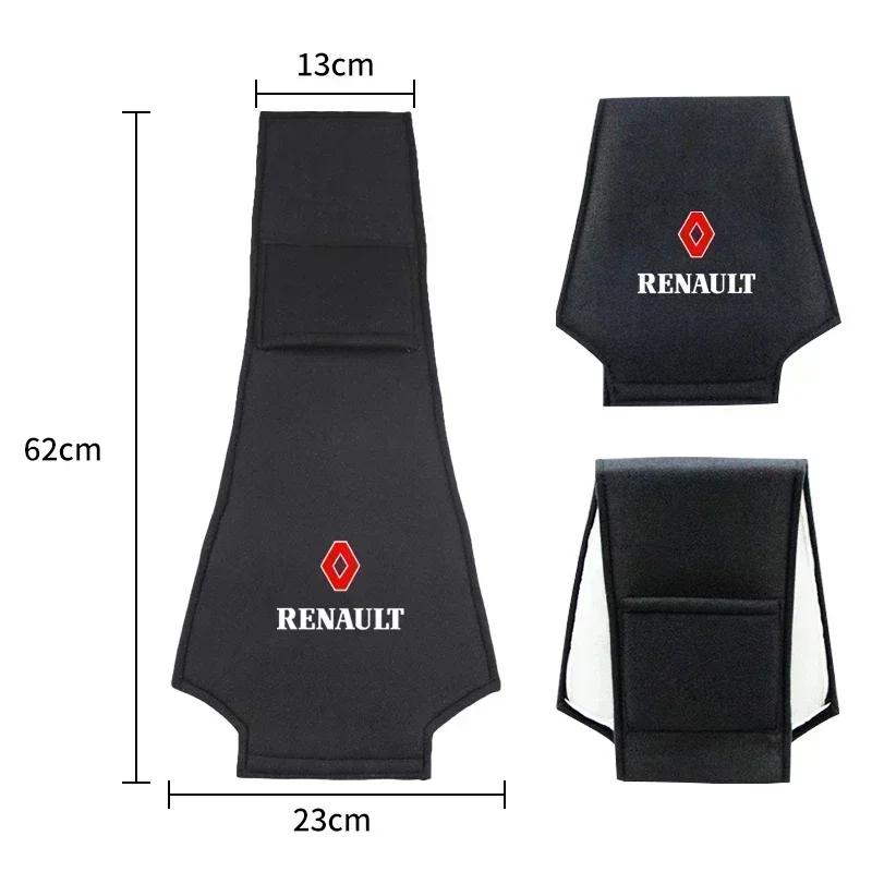 2026 Hot For Renault Hub Caps Car Headrest Cover Seat Head Pillow Neck Headrest Cover For Renault RS Clio Megane 2 3 4 Captur Tr