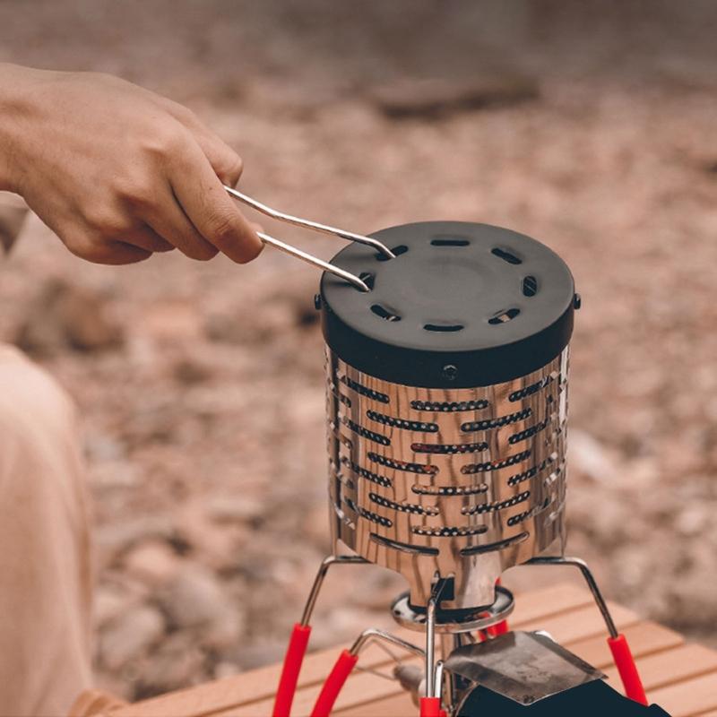 Portables Outdoor Small Heaters Corrosions Resistant Stove Camp Stove for Camping and Fishing Activity