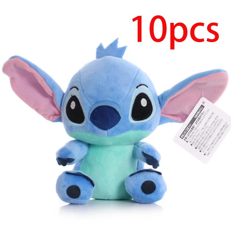 Genuine Stitch 25CM Plush Toy Kawaii Cartoon Cute Pillow Doll Anime Lilo Stitch Stuffed Toys Kids Birthday Gift